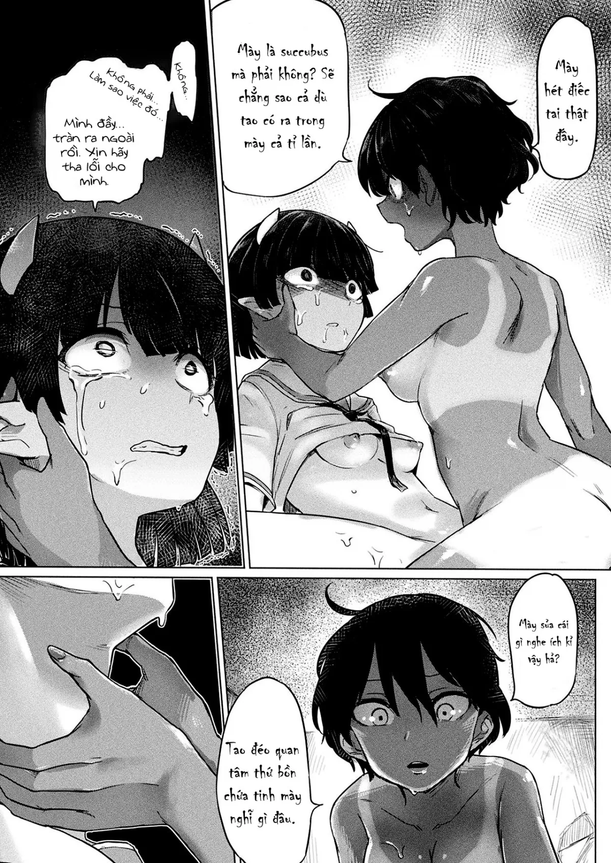 HentaiVN.net - Ảnh 13 - Succubus-chan và ma thuật lưỡng tính [Succubus-chan to Futanari Mahou; サキュバスちゃんとふたなり魔法] - Oneshot