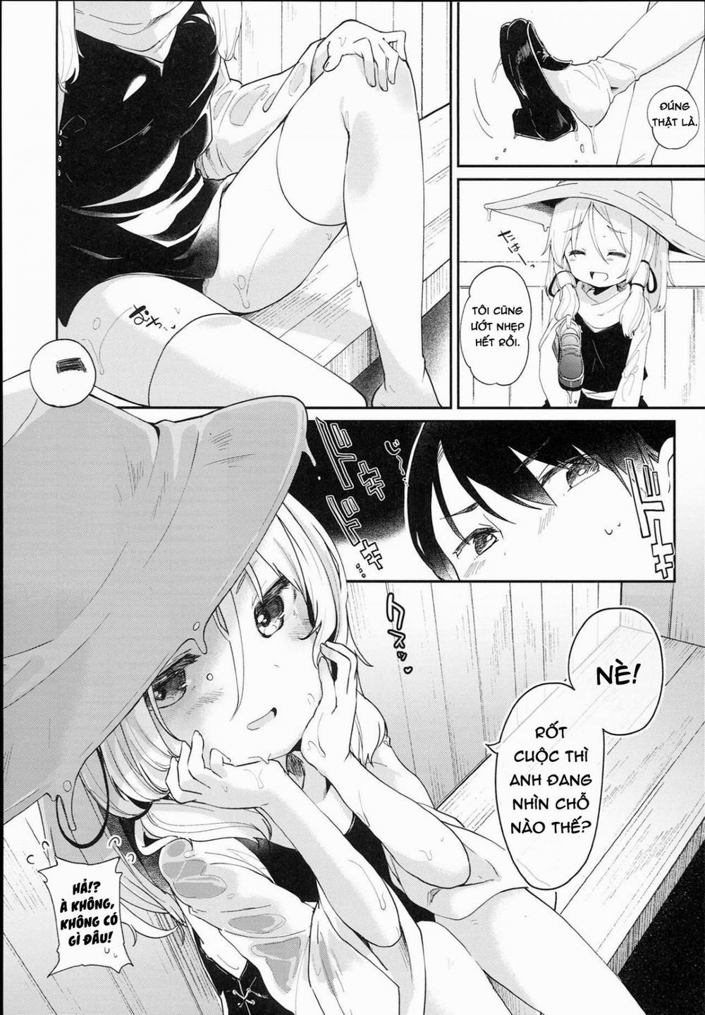 HentaiVN.net - Ảnh 9 - Cơn Mưa Ấm Áp Của Vị thần (Touhou) [Kamisama To Ama Yadori] - Oneshot