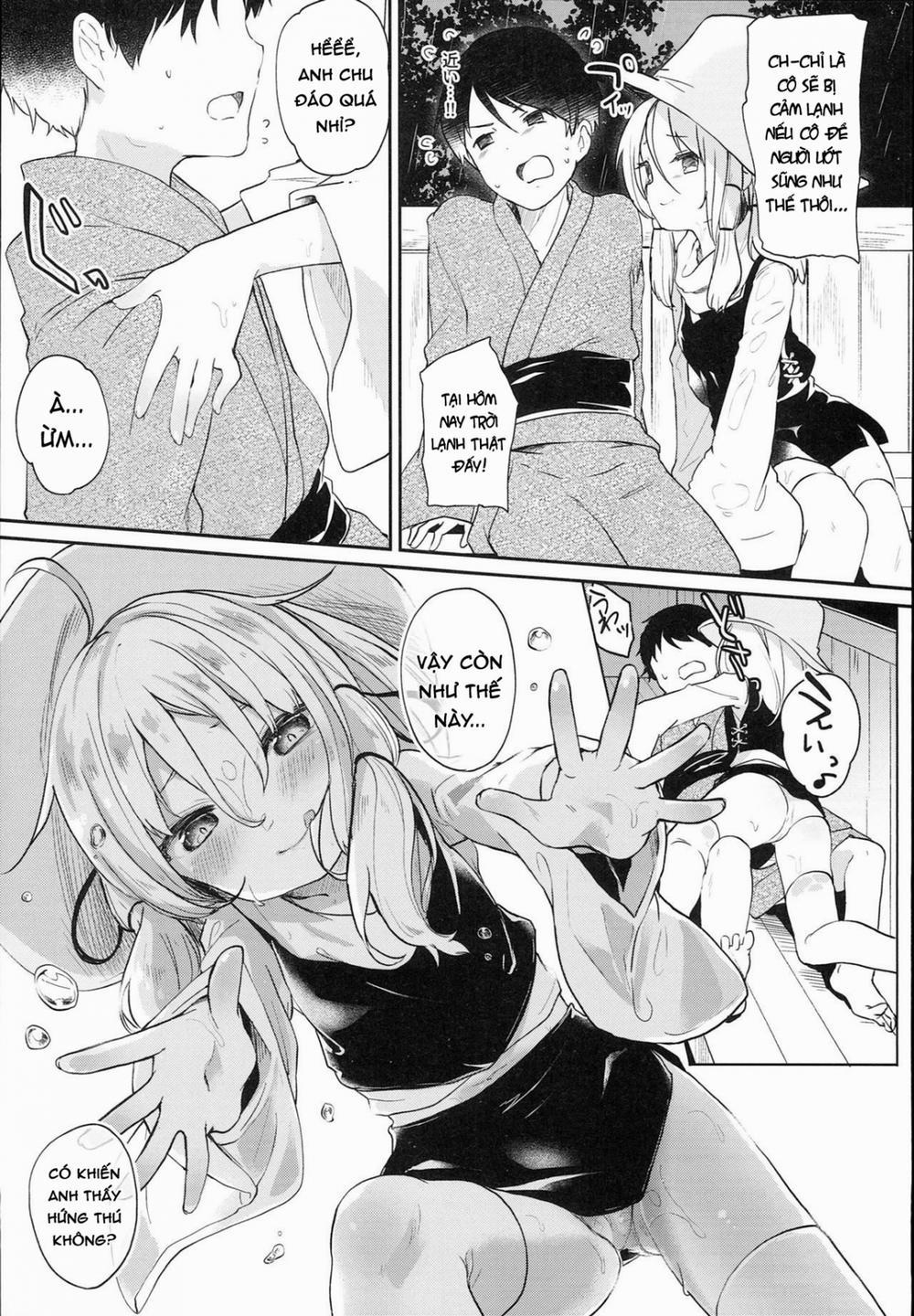 HentaiVN.net - Ảnh 10 - Cơn Mưa Ấm Áp Của Vị thần (Touhou) [Kamisama To Ama Yadori] - Oneshot