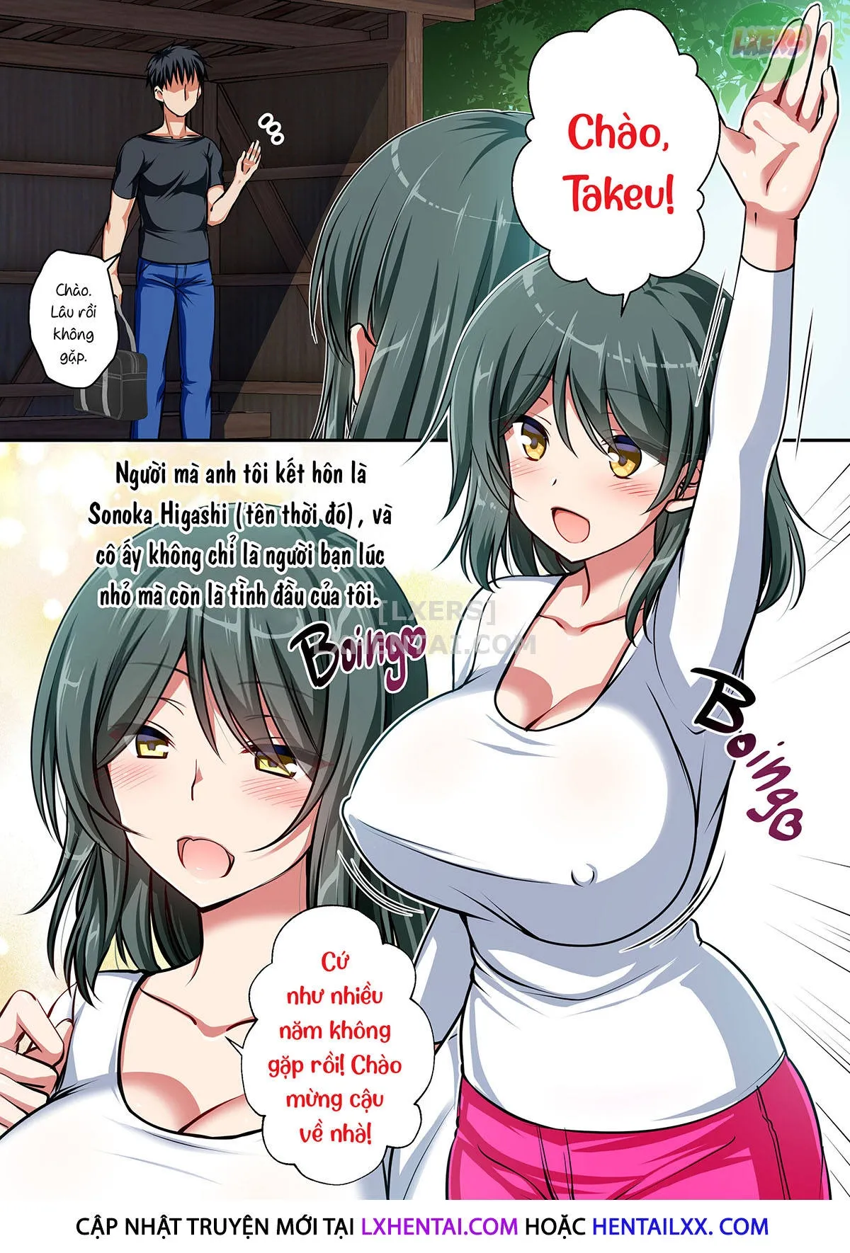 HentaiVN.net - Ảnh 4 - My Brother Married My First Love, So I Stole Her Back - Oneshot