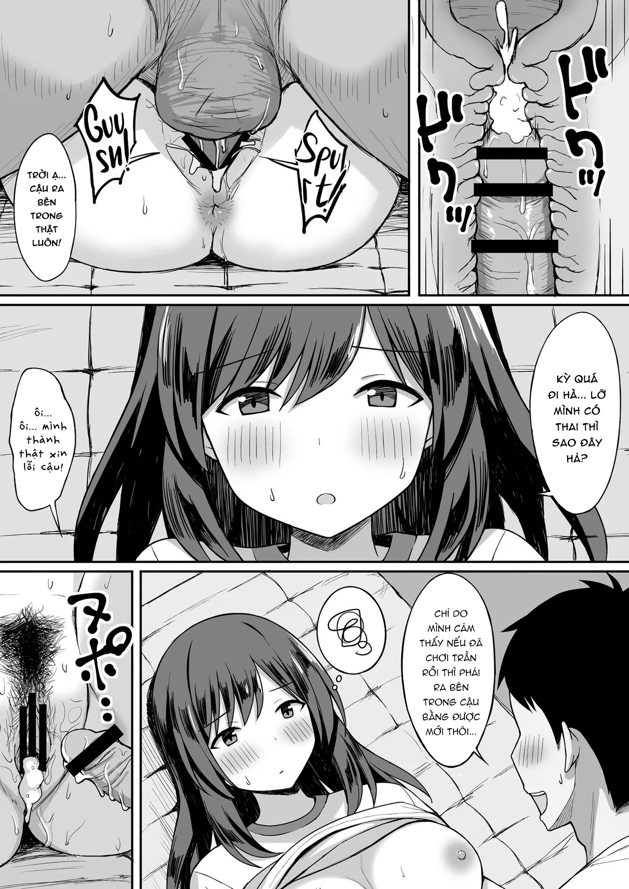 HentaiVN.net - Ảnh 28 - Otoko no Kazu ga 10-bun no 1 ni Natta Sekai de Shitai Houdai [男の数が10分の1になった世界でシたい放題] - Oneshot.