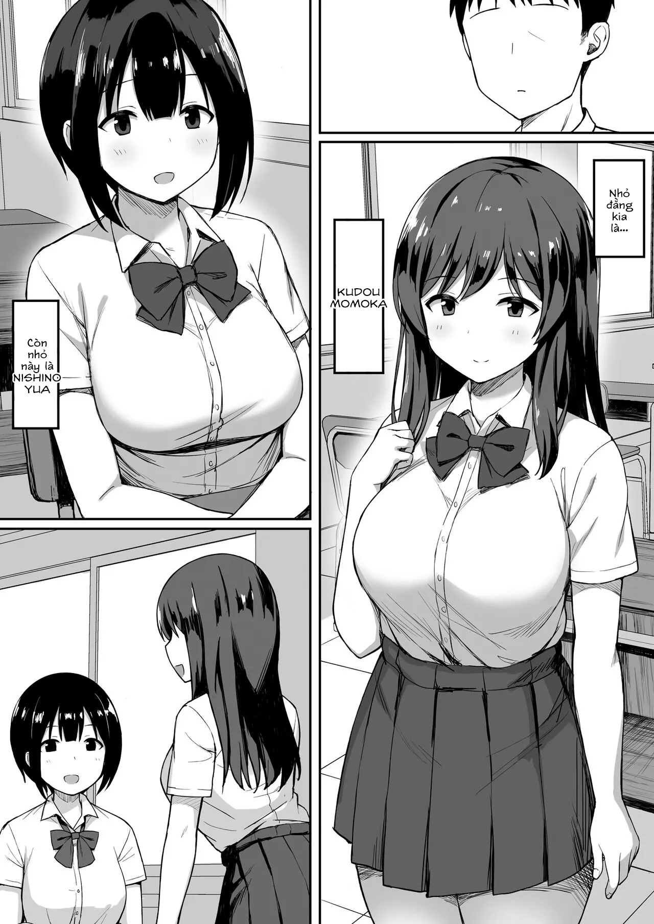 HentaiVN.net - Ảnh 5 - Otoko no Kazu ga 10-bun no 1 ni Natta Sekai de Shitai Houdai [男の数が10分の1になった世界でシたい放題] - Oneshot.