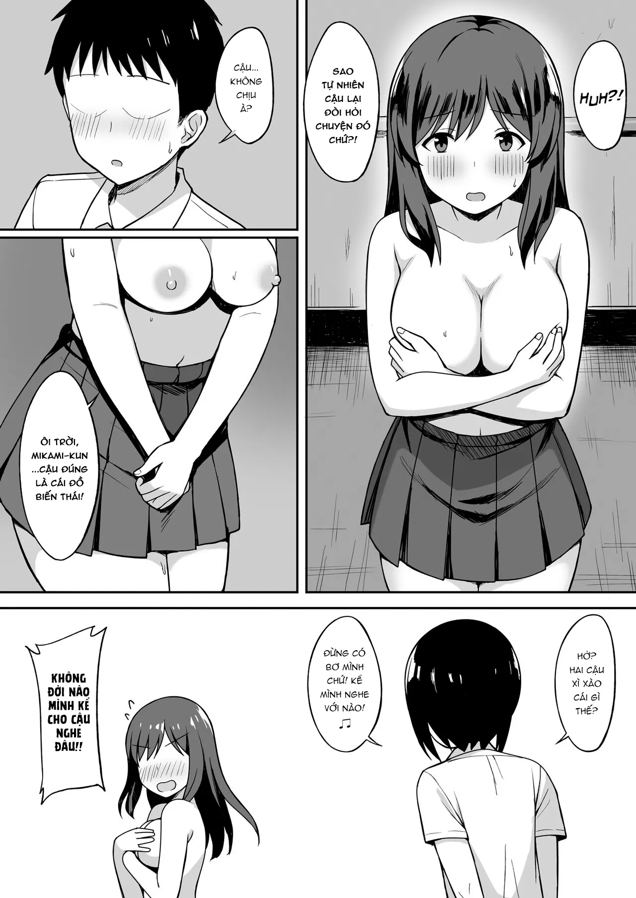 HentaiVN.net - Ảnh 16 - Otoko no Kazu ga 10-bun no 1 ni Natta Sekai de Shitai Houdai [男の数が10分の1になった世界でシたい放題] - Chap 1