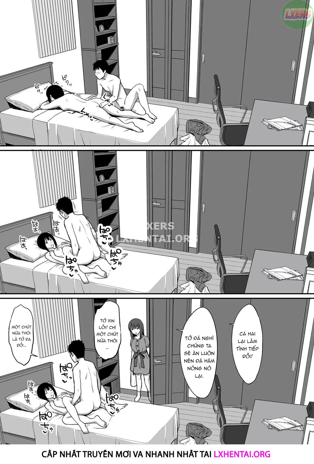 HentaiVN.net - Ảnh 34 - Otoko no Kazu ga 10-bun no 1 ni Natta Sekai de Shitai Houdai [男の数が10分の1になった世界でシたい放題] - Chap 2 - [END]
