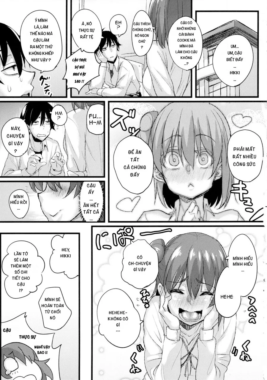 HentaiVN.net - Ảnh 5 - Yahari Inran Pink wa NTR ni Kagiru (Yahari Ore No Seishun Love Come Wa Machigatteiru.) [The Lewd Pink Girl is for NTR as I Expected] - Oneshot