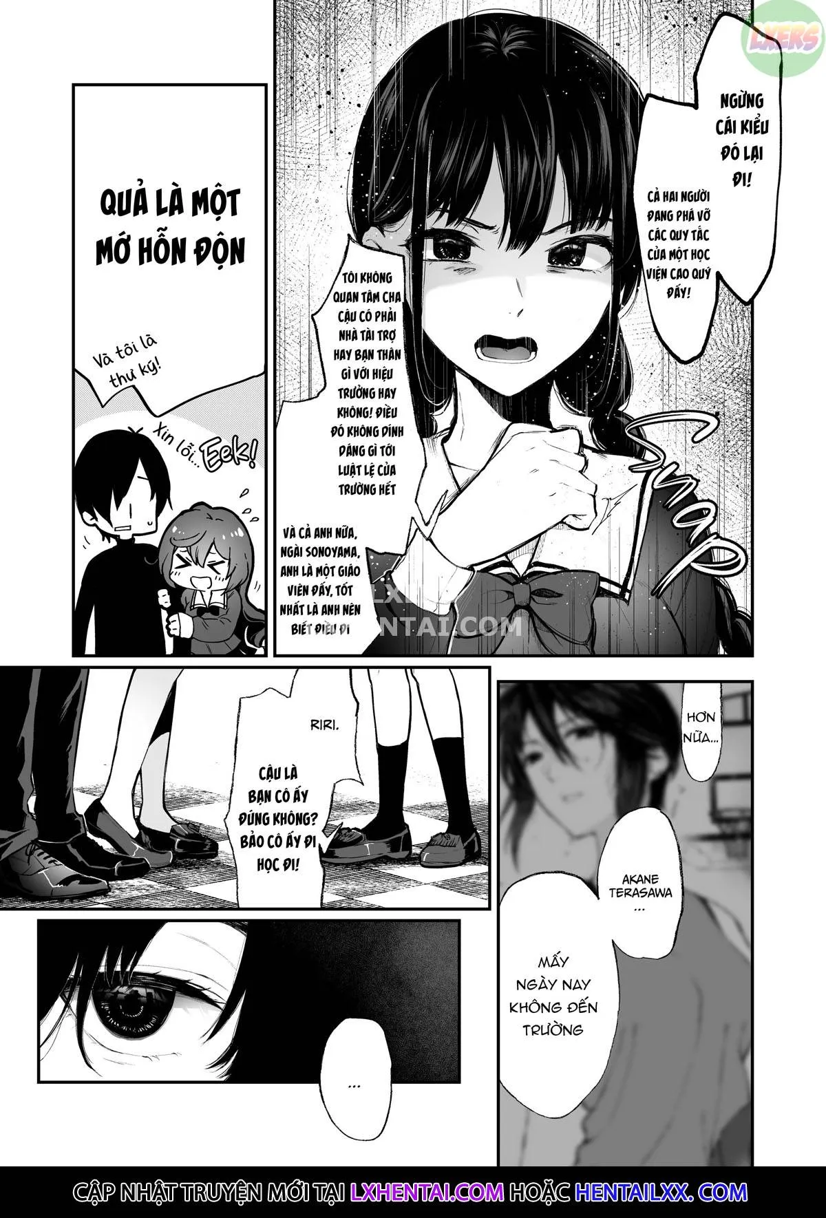 HentaiVN.net - Ảnh 7 - The Binding Bride's Garden [Jorougumo no Hanazono ~ Boku wa Seito o Hitasura Okasu. Itsuka, Kanojo to Sex suru Tame ni ~] - Chap 2