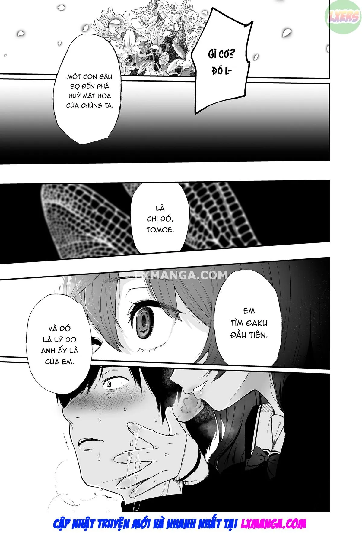 HentaiVN.net - Ảnh 37 - The Binding Bride's Garden [Jorougumo no Hanazono ~ Boku wa Seito o Hitasura Okasu. Itsuka, Kanojo to Sex suru Tame ni ~] - Chap 3