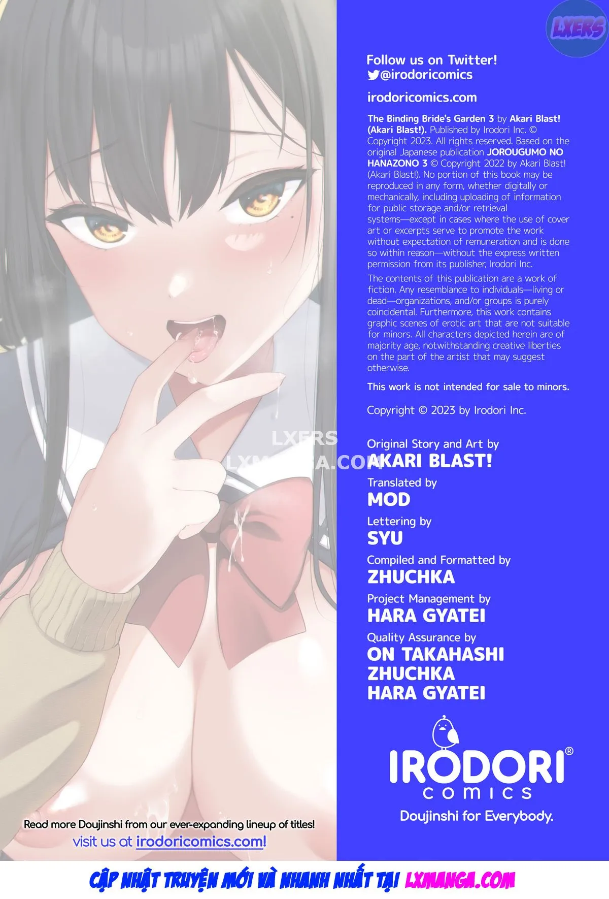 HentaiVN.net - Ảnh 51 - The Binding Bride's Garden [Jorougumo no Hanazono ~ Boku wa Seito o Hitasura Okasu. Itsuka, Kanojo to Sex suru Tame ni ~] - Chap 3