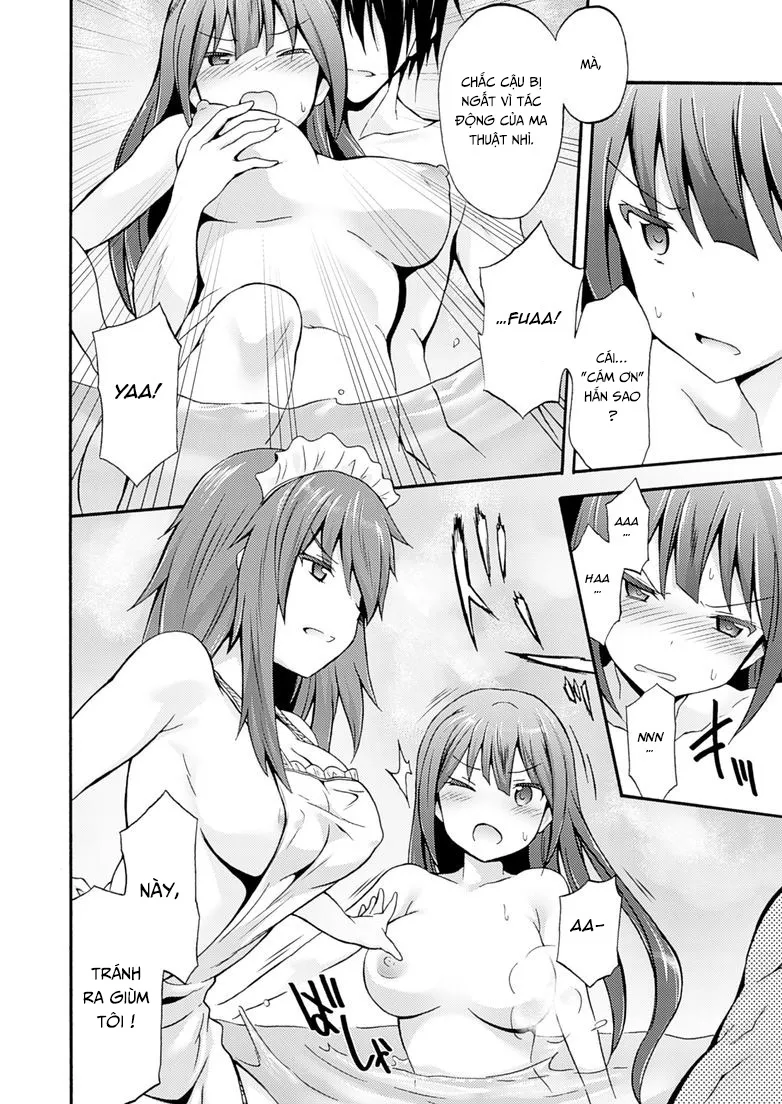 HentaiVN.net - Ảnh 12 - Himekishi ga Classmate! [姫騎士がクラスメート！ ; A classmate is a princess knight! ; Hime Kishi ga Classmate! ; The Princess Knight is a Classmate!] - Chap 2