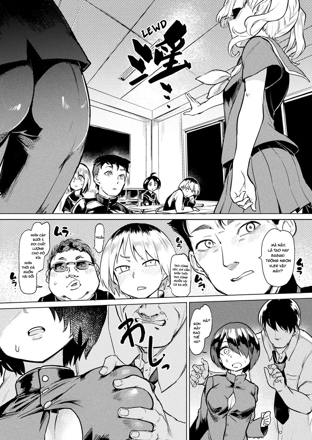 HentaiVN.net - Ảnh 5 - TS Rinkan Sakusei Zenpen [Gender Bender Gangbang Sperm Milking] - Oneshot