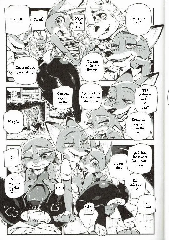 HentaiVN.net - Ảnh 8 - What Does The Fox Say (Zootopia) - Chương 1.1