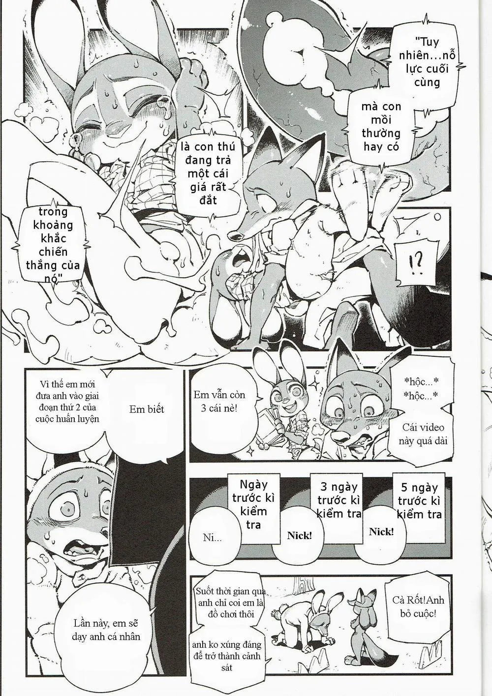 HentaiVN.net - Ảnh 5 - What Does The Fox Say (Zootopia) - Chương 1.2 [End]
