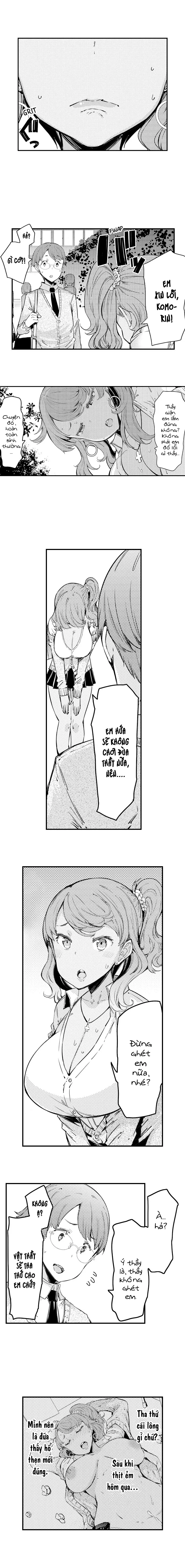 HentaiVN.net - Ảnh 4 - Học Viện Của Những Cô Nữ Sinh Dâm Đãng! [ギャル専用車両!?～欲情したらクビなのにイカせ合いが止まらない～; Cum Aboard the Slut Shuttle] - Chap 7