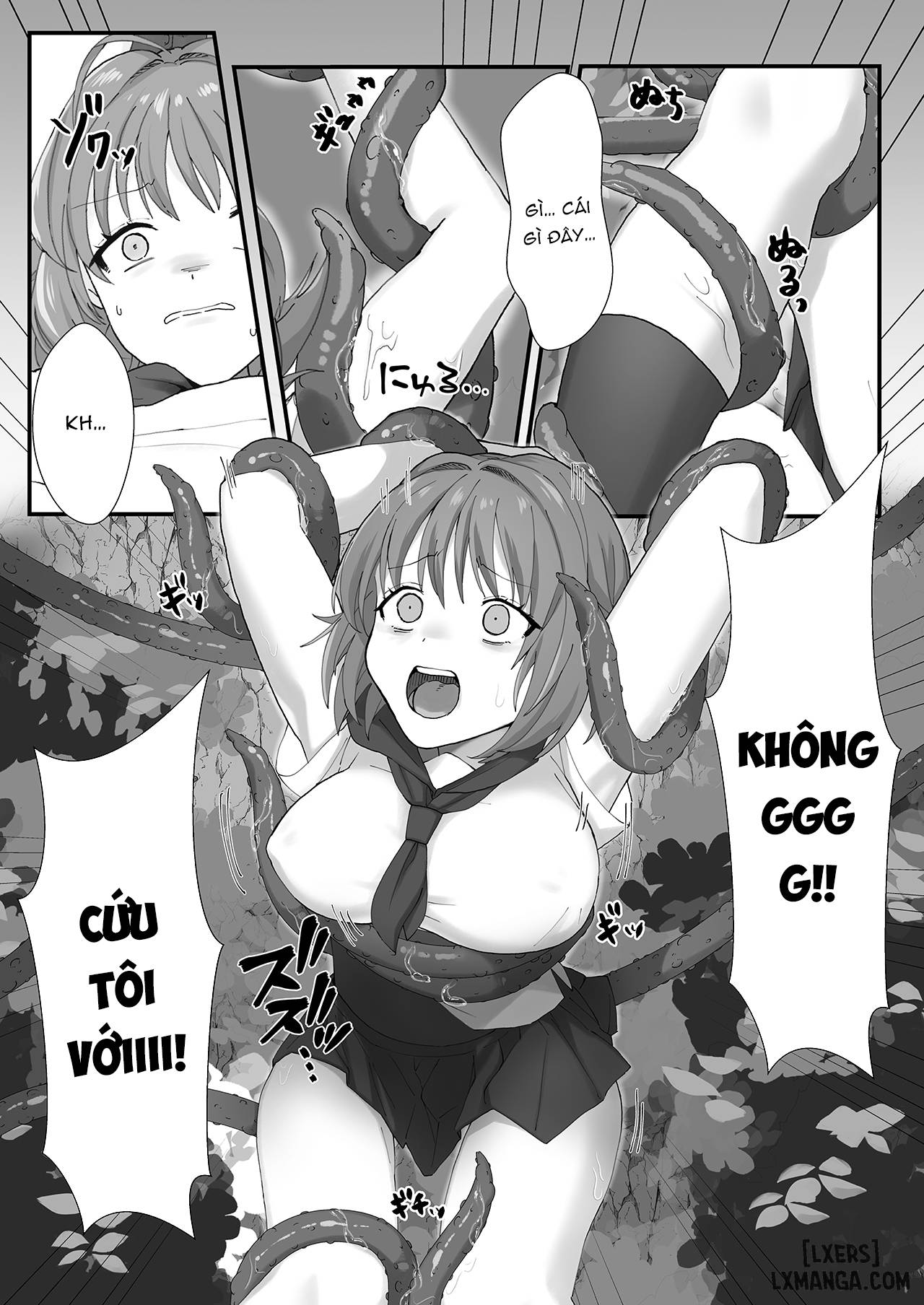HentaiVN.net - Ảnh 10 - Địt bé gái lạc lối trong rừng! - Oneshot.