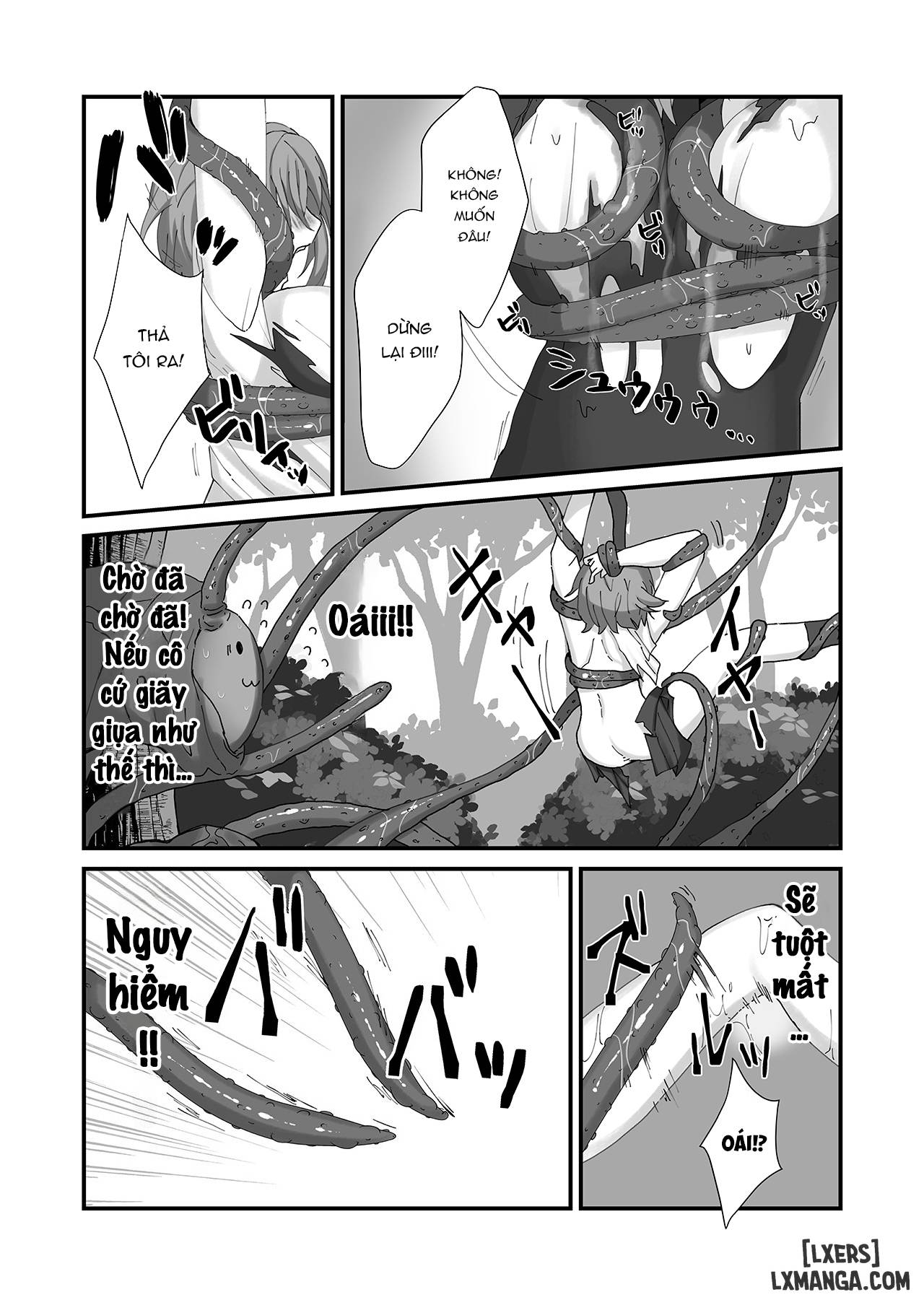 HentaiVN.net - Ảnh 14 - Địt bé gái lạc lối trong rừng! - Oneshot.