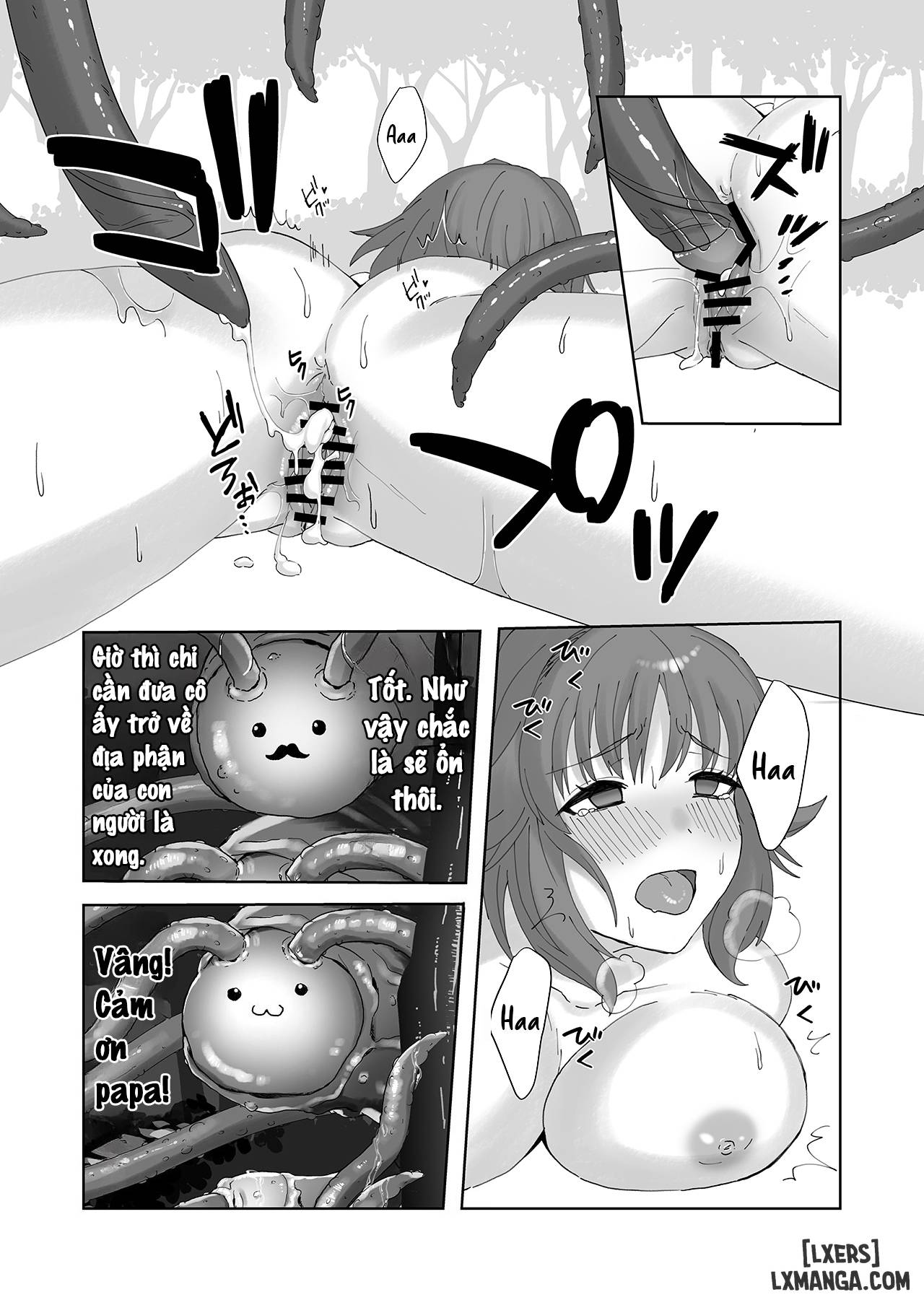 HentaiVN.net - Ảnh 41 - Địt bé gái lạc lối trong rừng! - Oneshot.