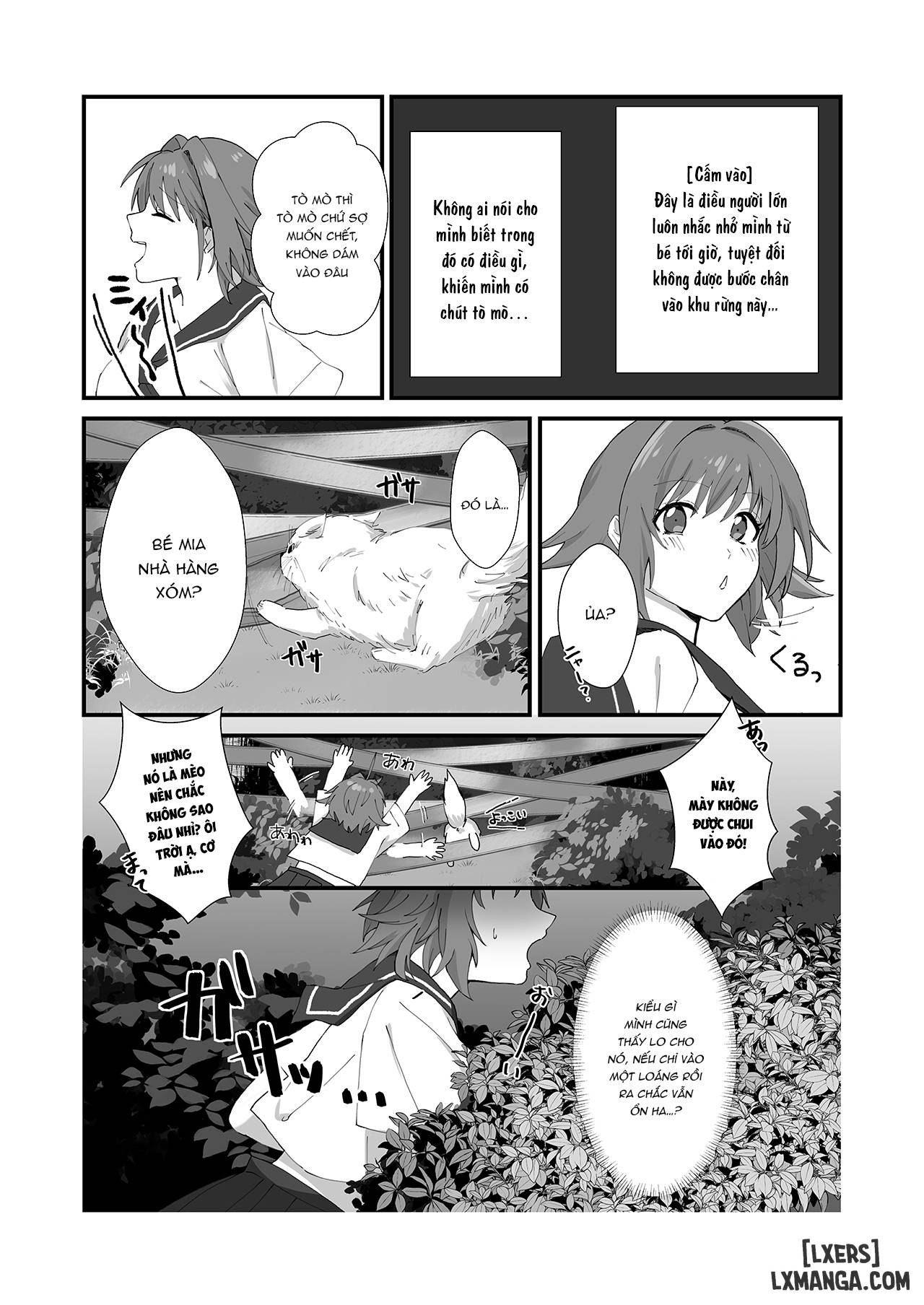 HentaiVN.net - Ảnh 6 - Địt bé gái lạc lối trong rừng! - Oneshot.