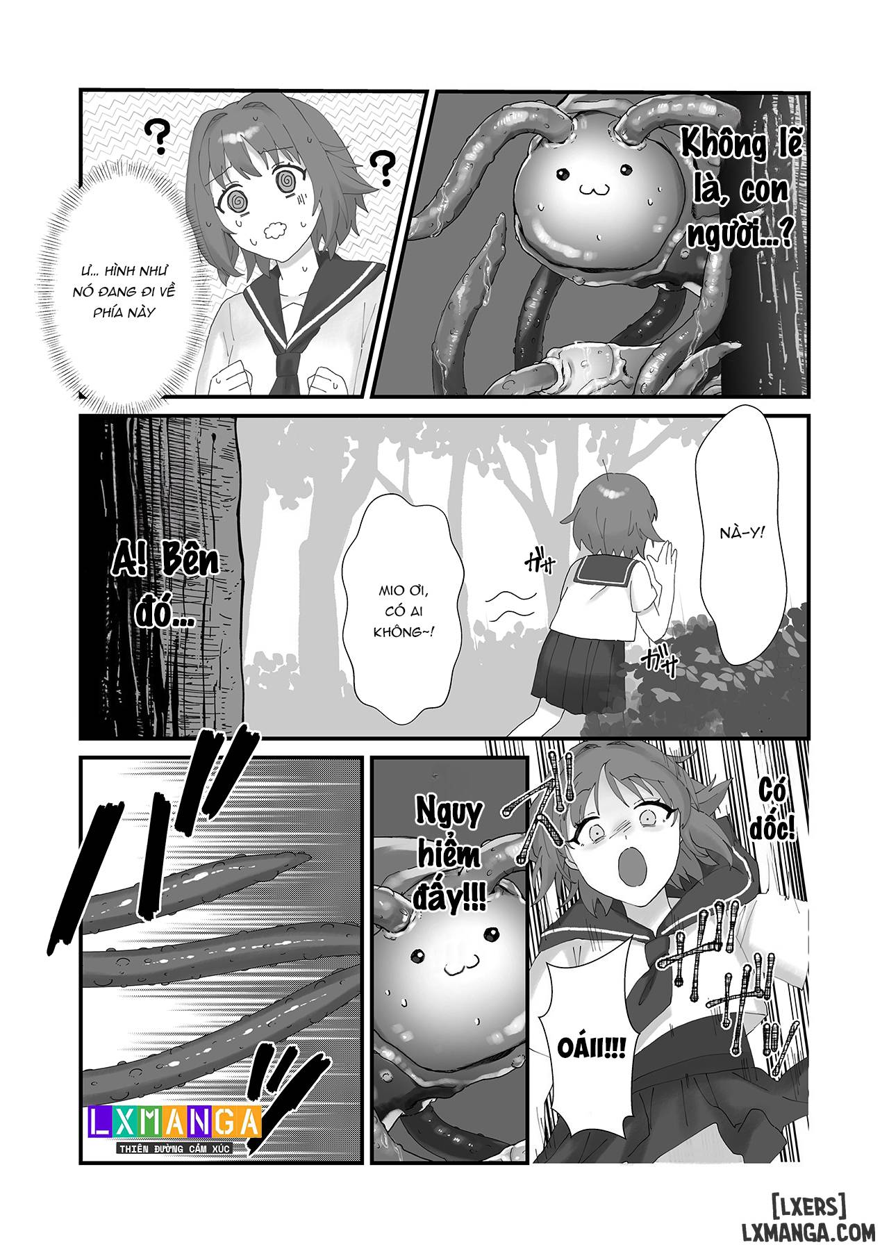 HentaiVN.net - Ảnh 8 - Địt bé gái lạc lối trong rừng! - Oneshot.