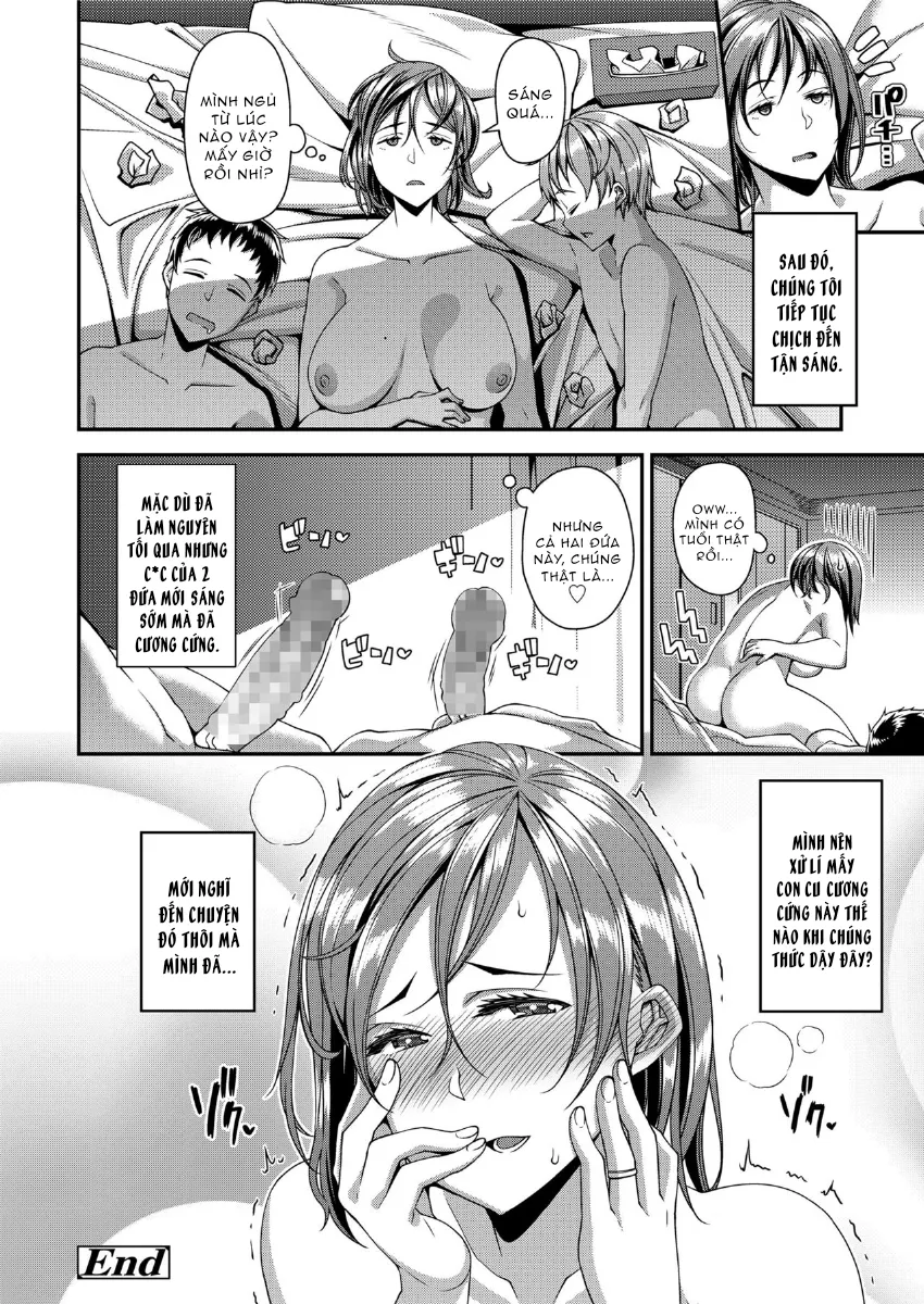 HentaiVN.net - Ảnh 18 - Peak Of Motherhood [Mama Sakari] - Oneshot