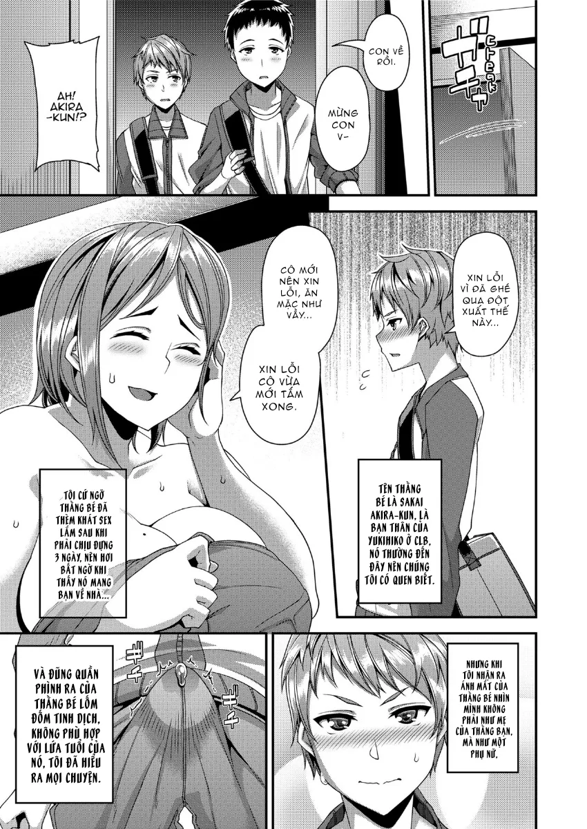 HentaiVN.net - Ảnh 5 - Peak Of Motherhood [Mama Sakari] - Oneshot