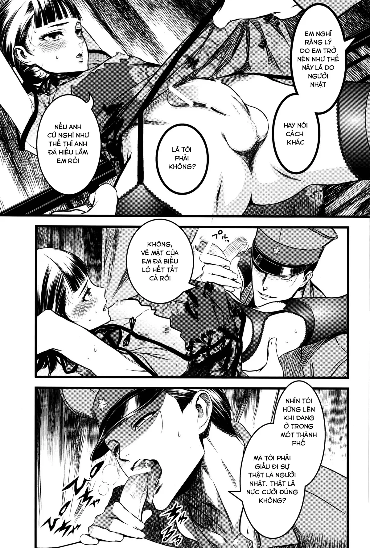 HentaiVN.net - Ảnh 9 - Mato Shanghai No Shonen (Joker Game) - Oneshot