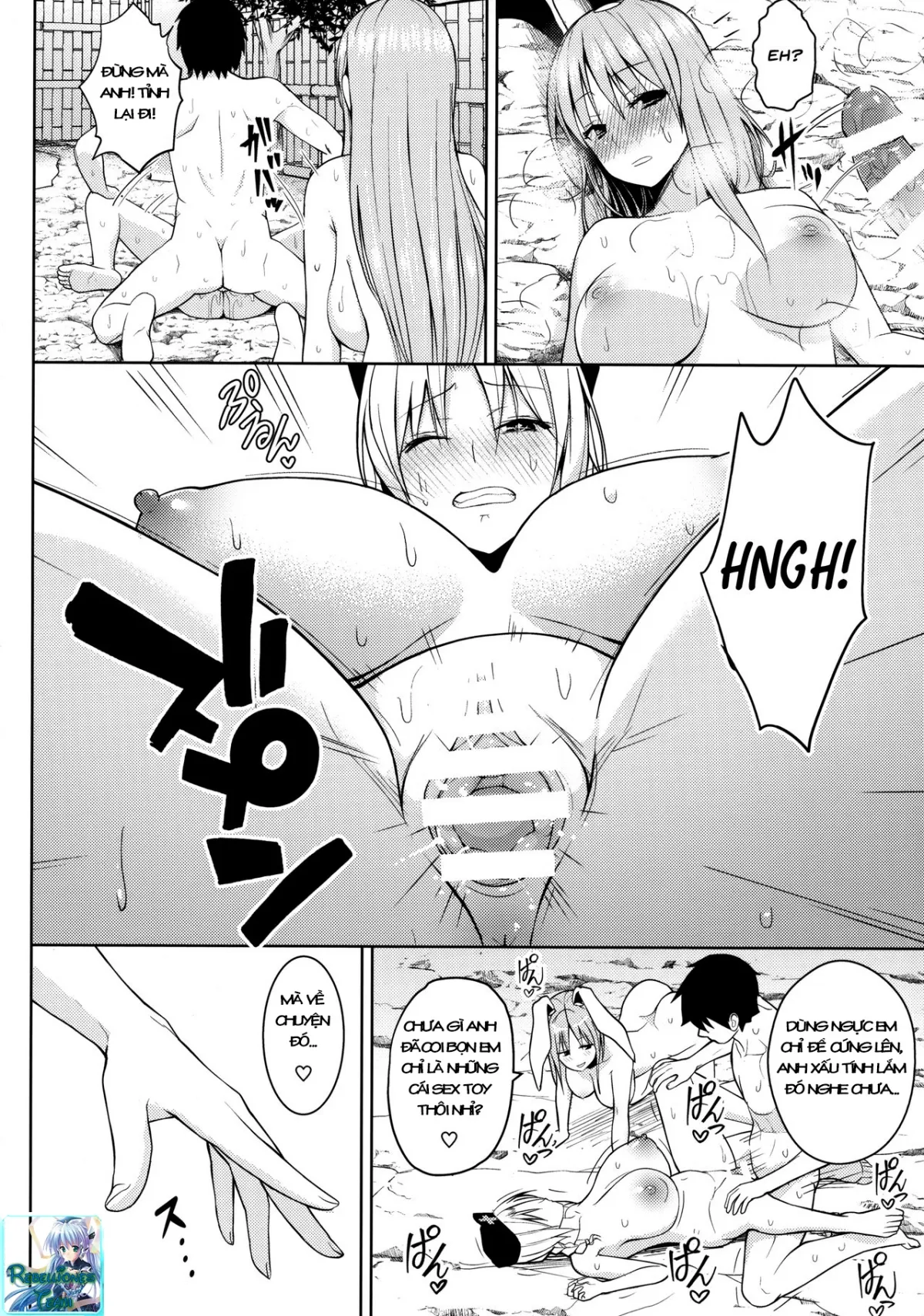 HentaiVN.net - Ảnh 26 - Usagi Usagi Nani Mite Hameru (Touhou Project) - Oneshot