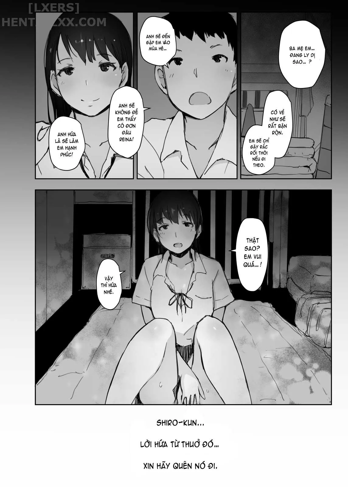 HentaiVN.net - Ảnh 15 - My Girlfriend Who Couldn’t Meet Summer Vacation - Oneshot