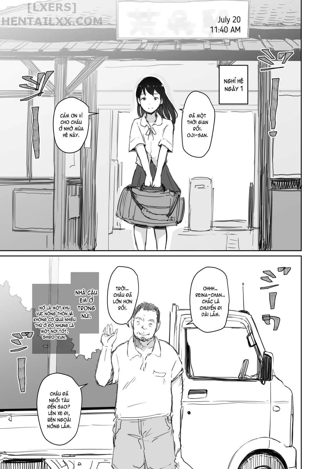 HentaiVN.net - Ảnh 16 - My Girlfriend Who Couldn’t Meet Summer Vacation - Oneshot
