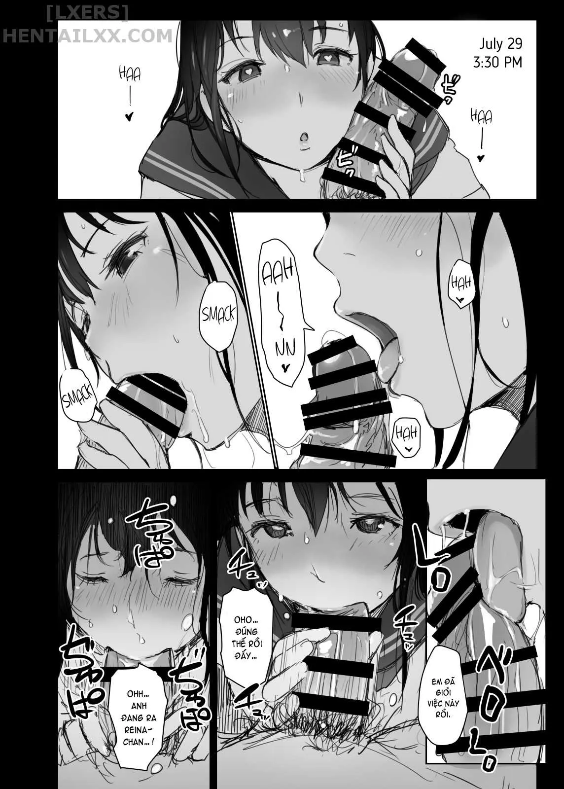 HentaiVN.net - Ảnh 31 - My Girlfriend Who Couldn’t Meet Summer Vacation - Oneshot