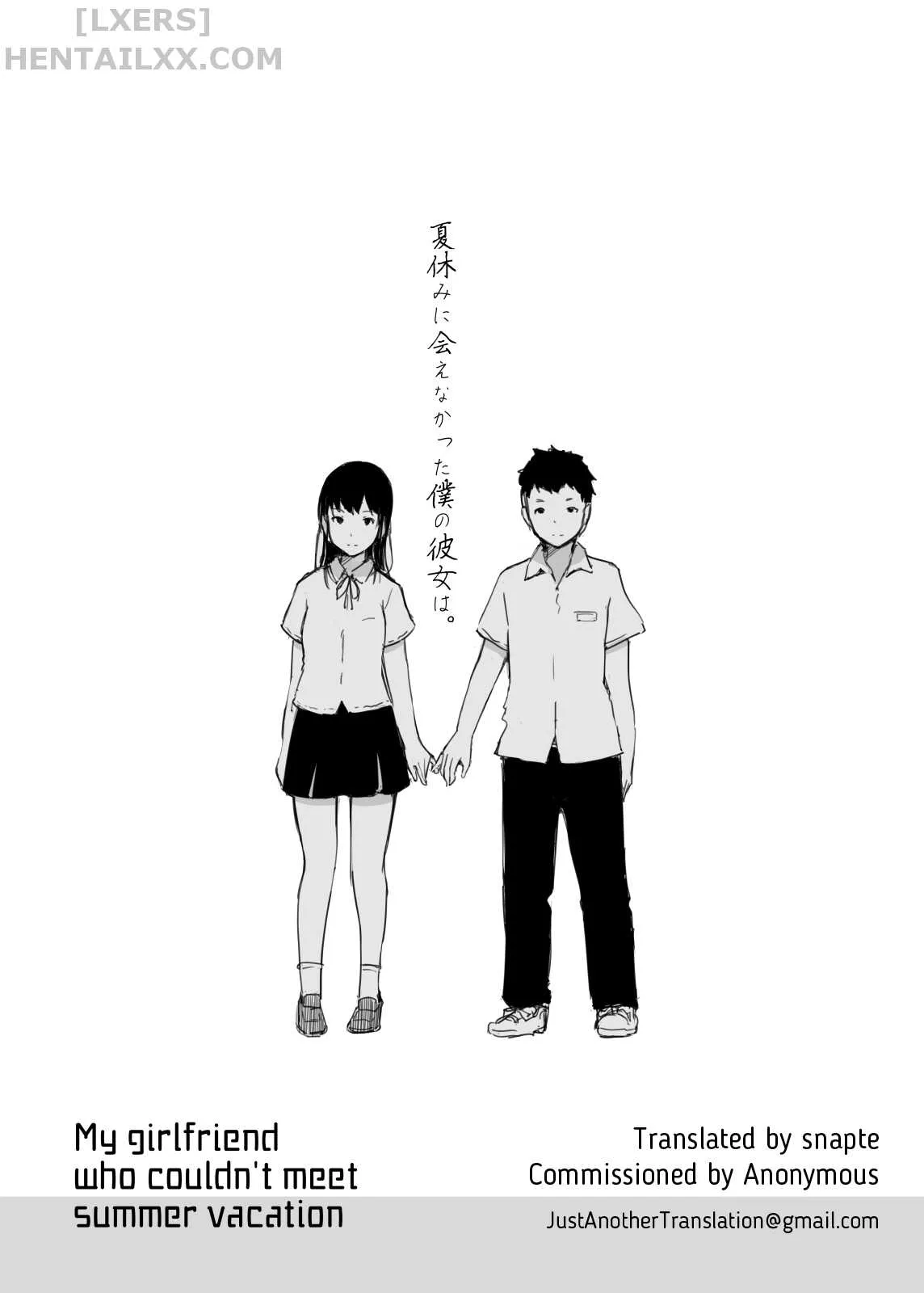 HentaiVN.net - Ảnh 6 - My Girlfriend Who Couldn’t Meet Summer Vacation - Oneshot