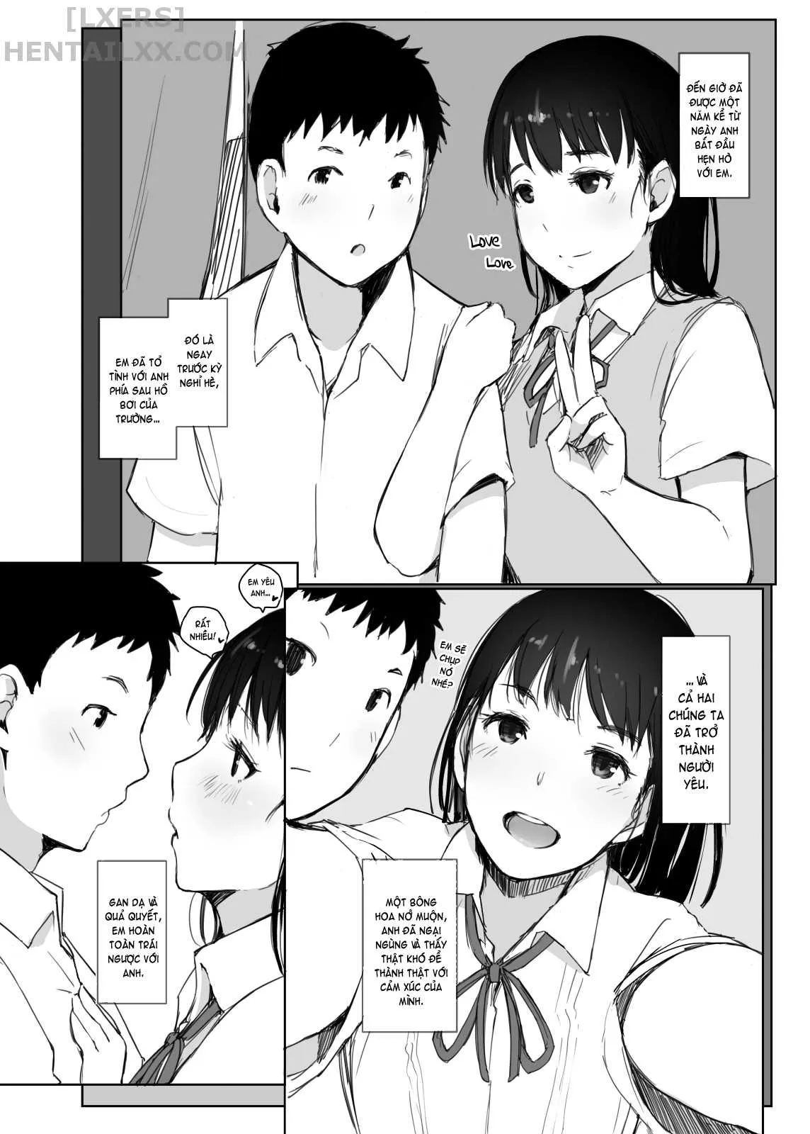 HentaiVN.net - Ảnh 7 - My Girlfriend Who Couldn’t Meet Summer Vacation - Oneshot