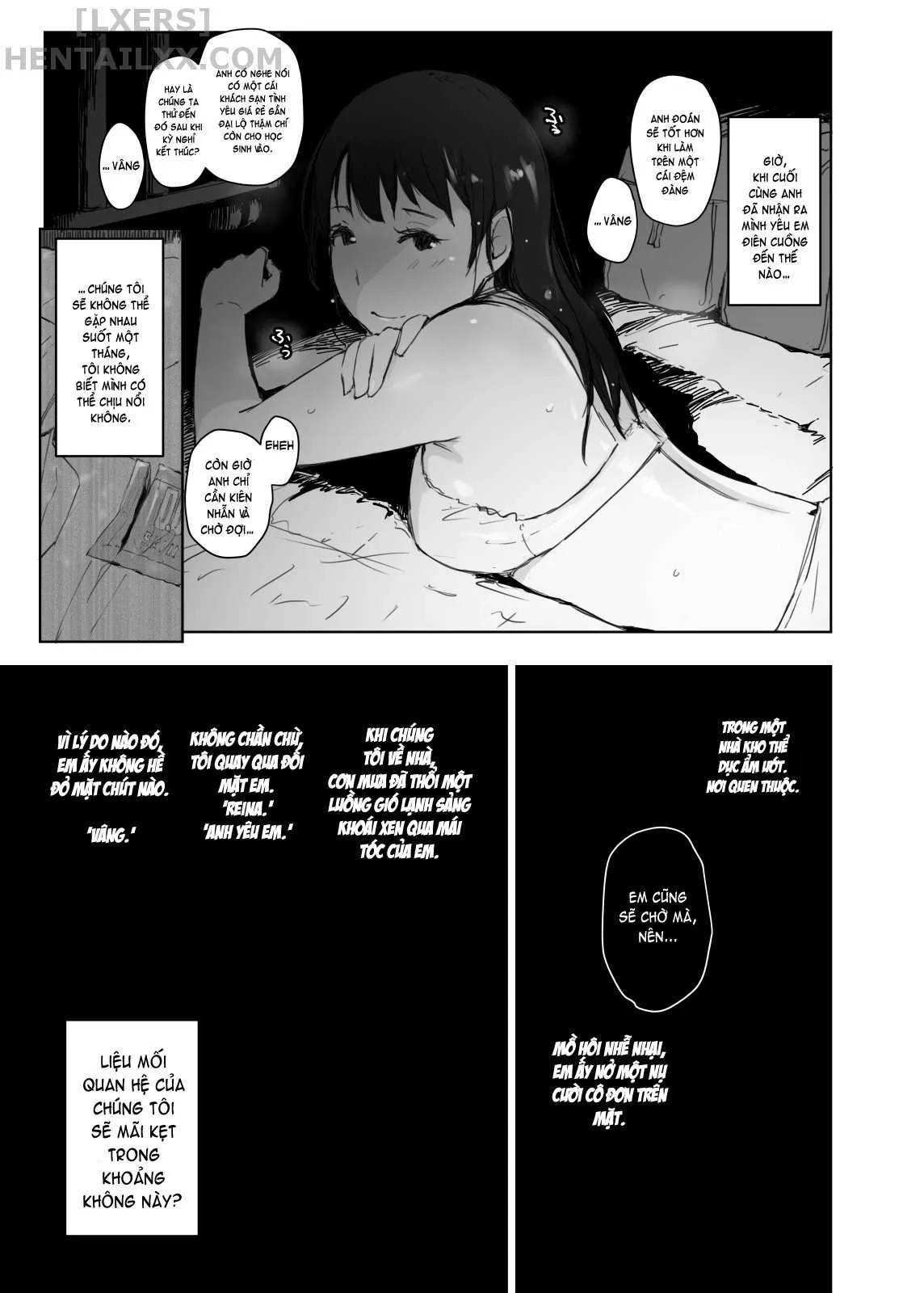 HentaiVN.net - Ảnh 8 - My Girlfriend Who Couldn’t Meet Summer Vacation - Oneshot