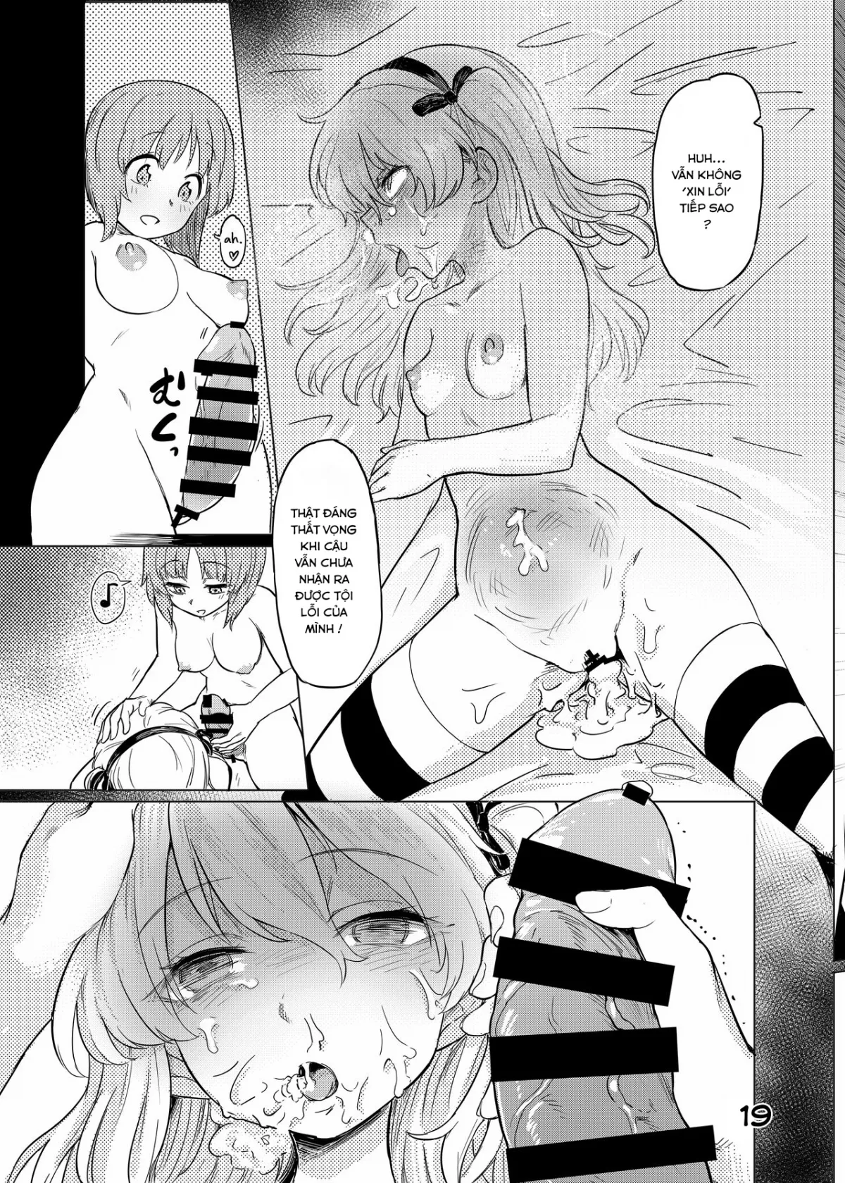 HentaiVN.net - Ảnh 21 - Bé Nô Lệ [Chinpo Yakuza Miporin Boko Maso Arisu-chan Hen] - 1shot có sữa lẫn muối
