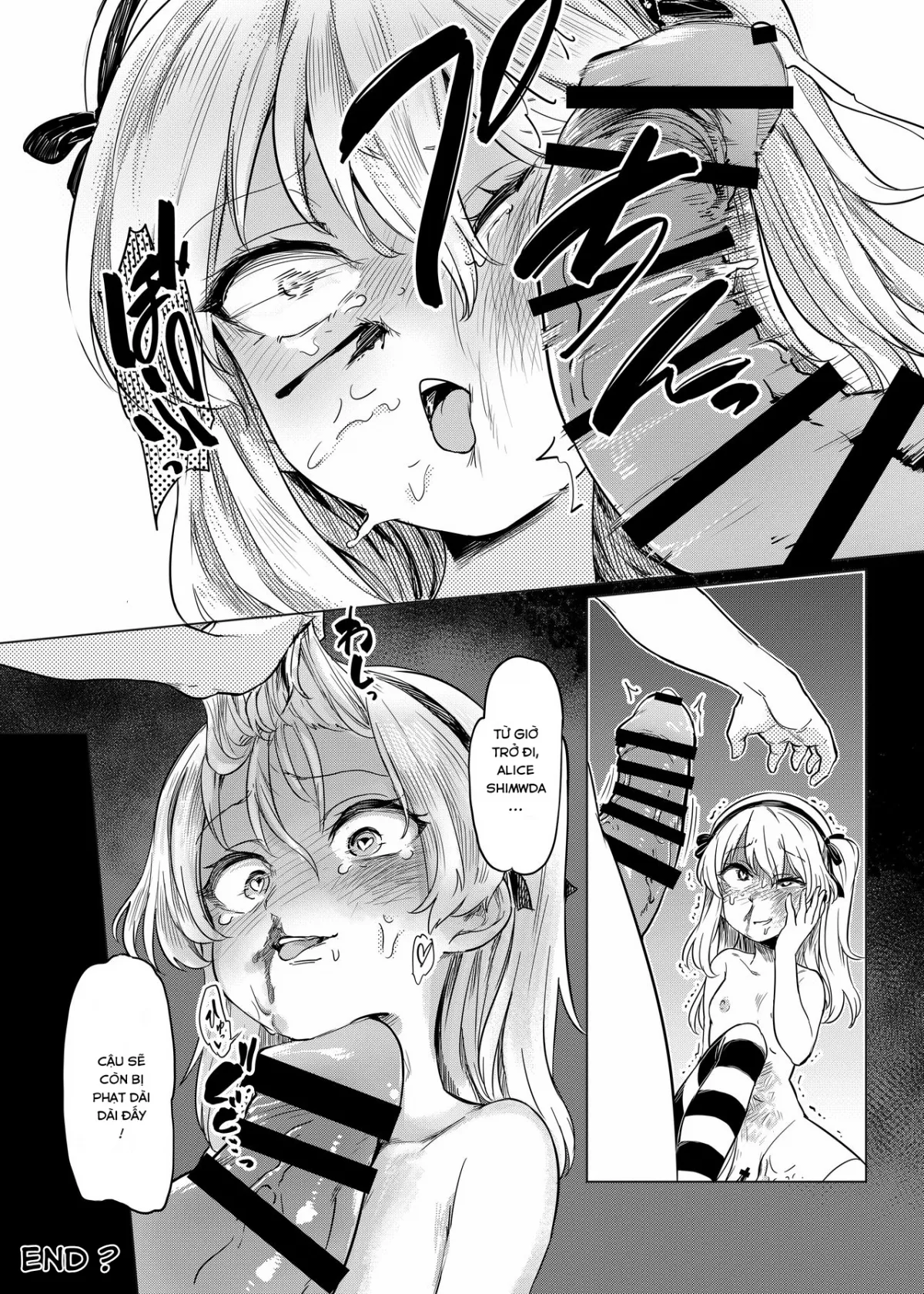HentaiVN.net - Ảnh 22 - Bé Nô Lệ [Chinpo Yakuza Miporin Boko Maso Arisu-chan Hen] - 1shot có sữa lẫn muối