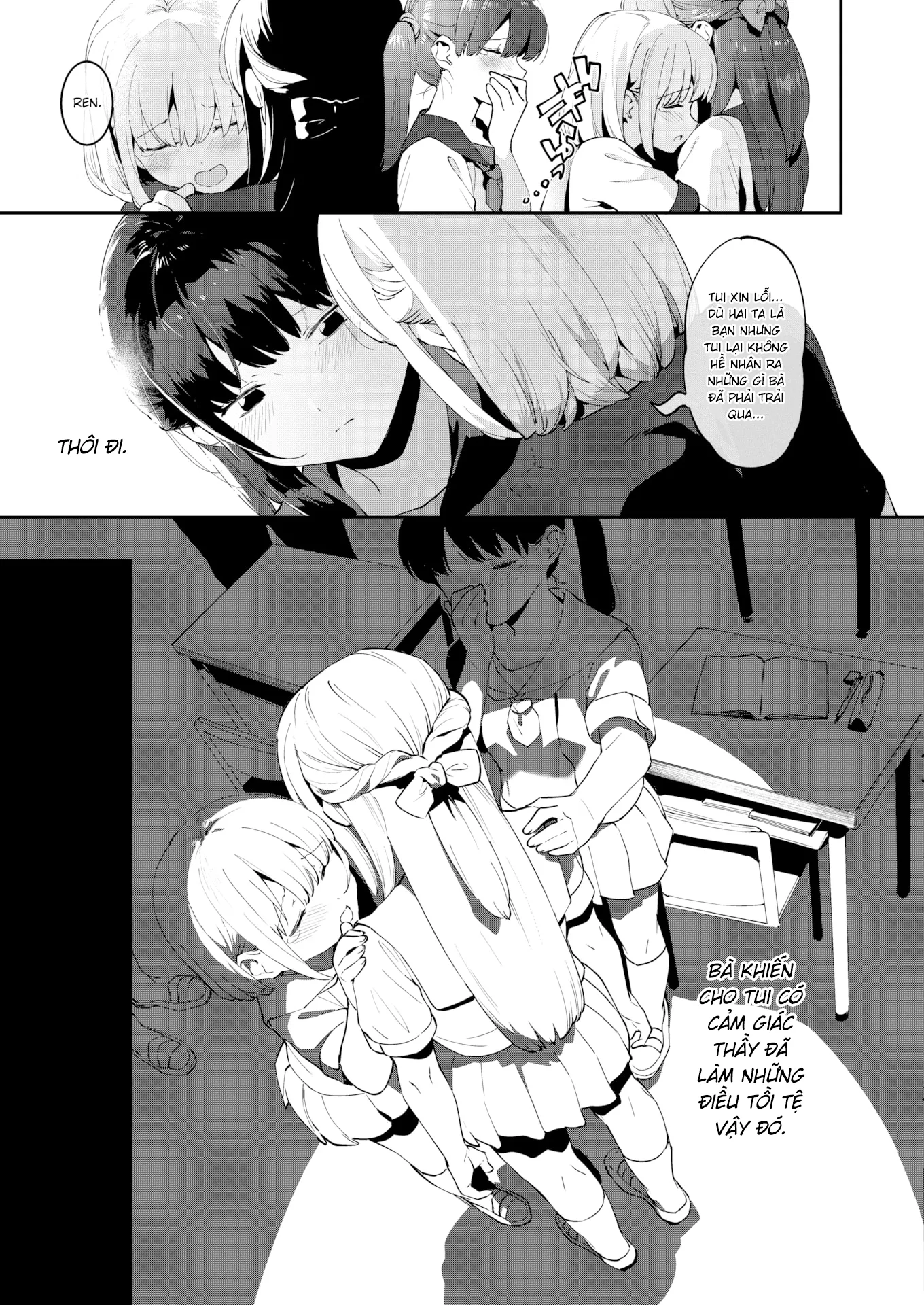 HentaiVN.net - Ảnh 28 - Mối Quan Hệ Sai Trái [Sensei's Forbidden Relationship With an Infatuated Ren-chan] - Oneshot