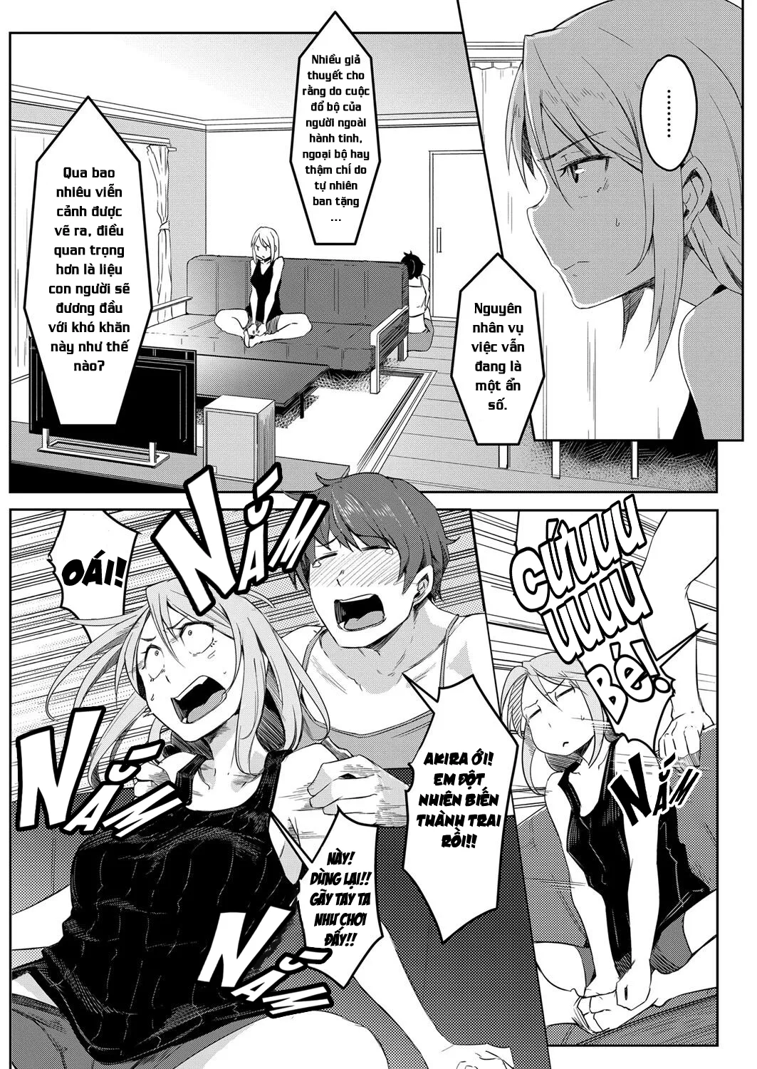 HentaiVN.net - Ảnh 3 - Ngày hội toàn dân chuyển giới [Sekai TSF Biyori | International Gender Bender Day] - Oneshot
