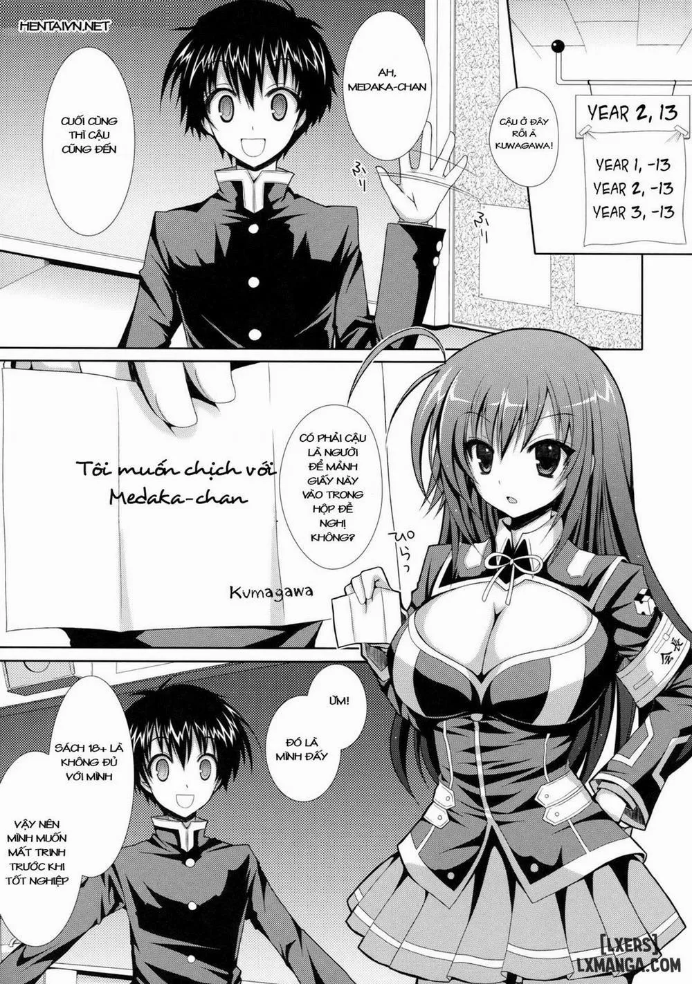 HentaiVN.net - Ảnh 4 - Medaka-chan Sakunyuu - Chương 1