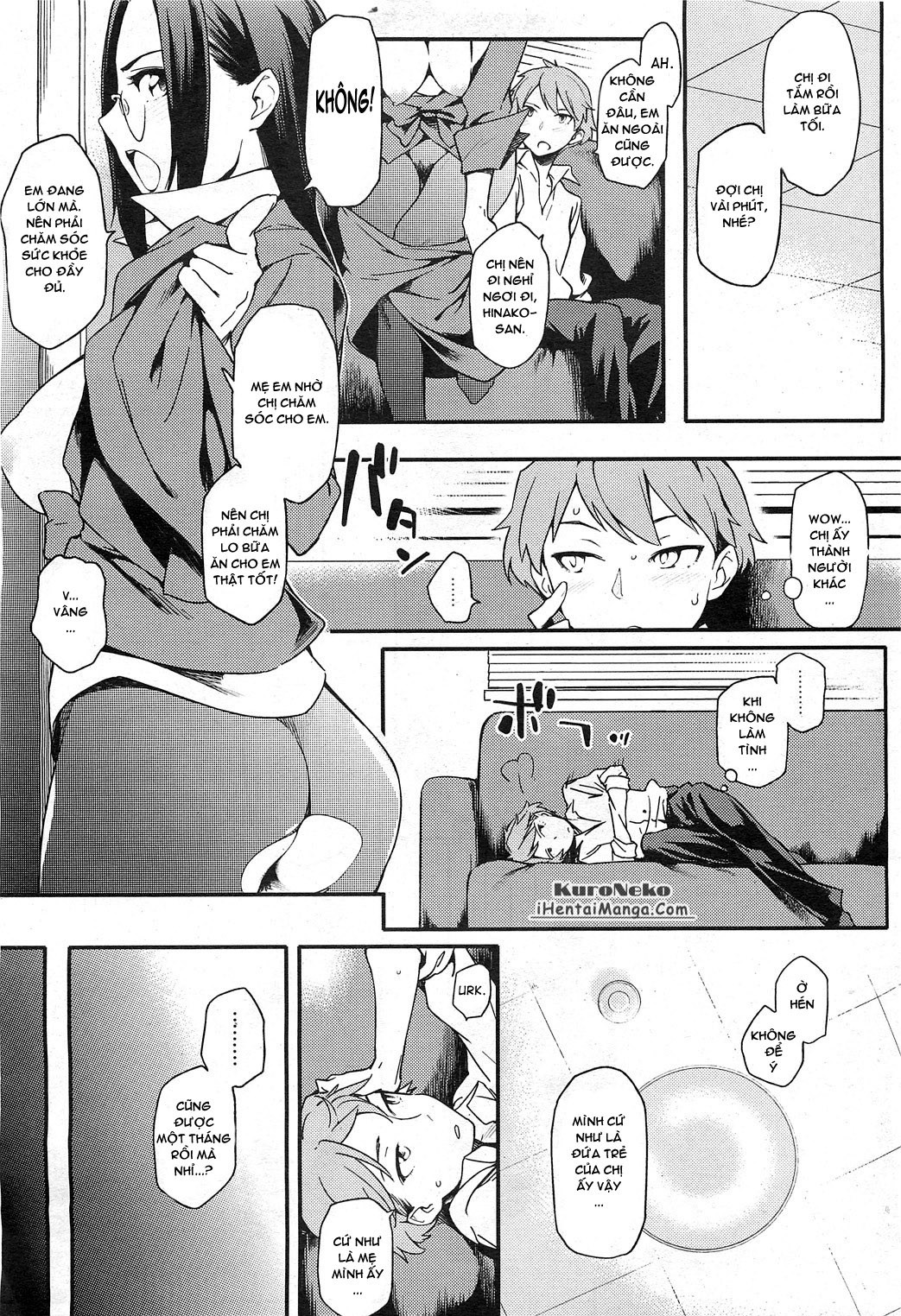 HentaiVN.net - Ảnh 7 - Younger Boyfriend [Toshishita Kareshi.] - Chap 1