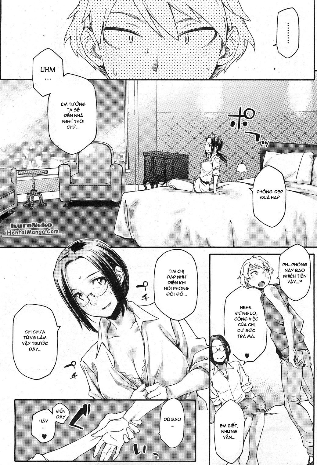 HentaiVN.net - Ảnh 13 - Younger Boyfriend [Toshishita Kareshi.] - Chap 2