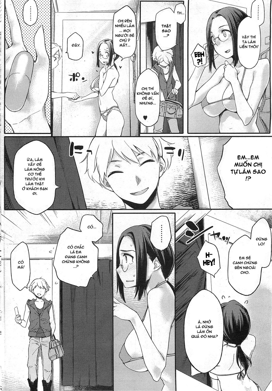 HentaiVN.net - Ảnh 6 - Younger Boyfriend [Toshishita Kareshi.] - Chap 2