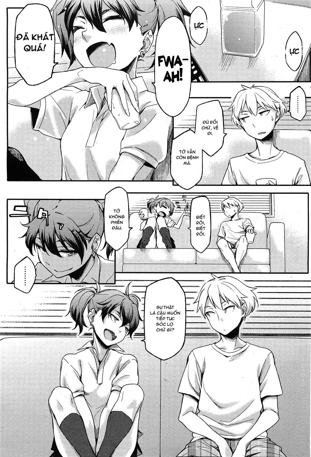 HentaiVN.net - Ảnh 6 - Younger Boyfriend [Toshishita Kareshi.] - Chap 3