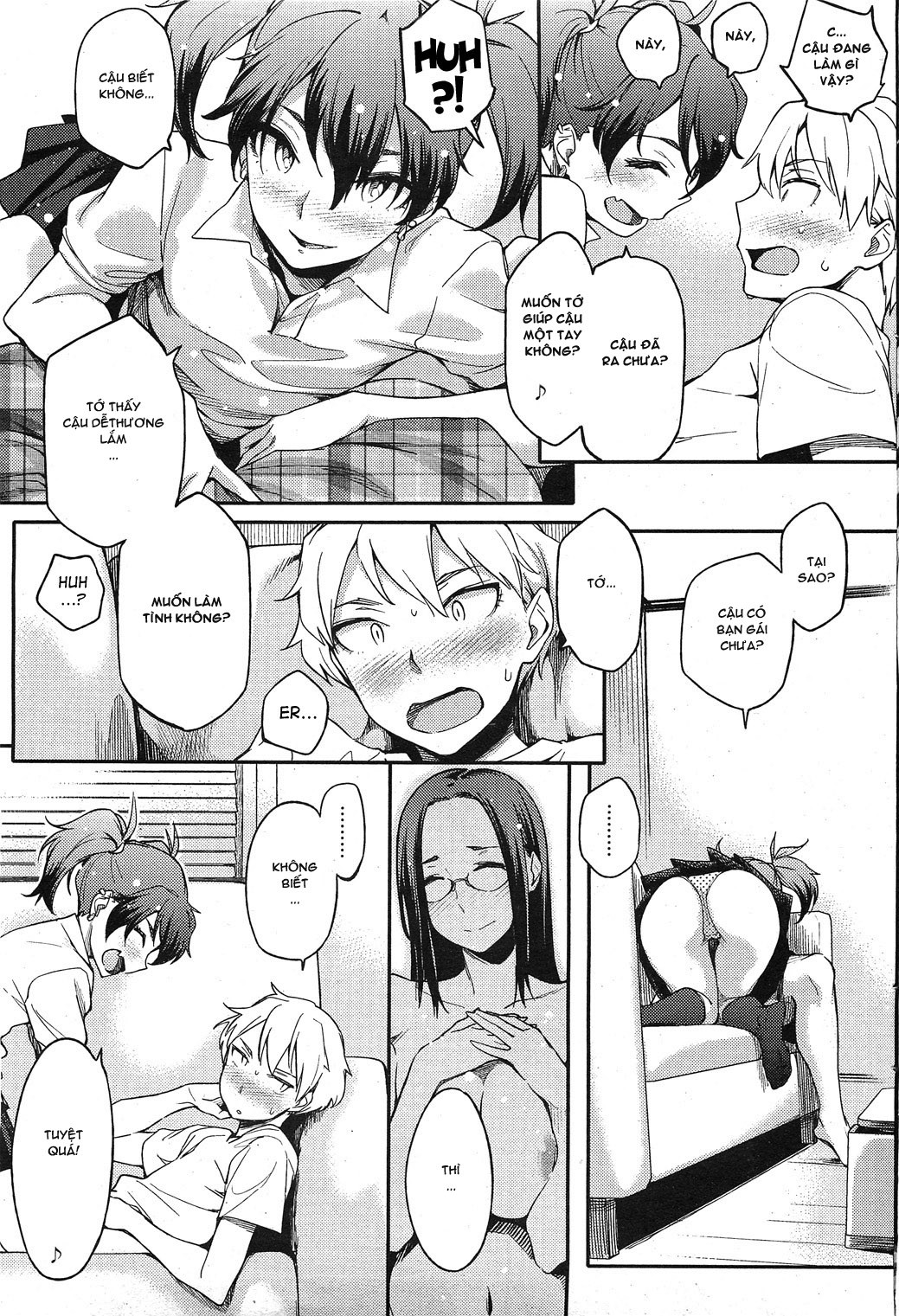 HentaiVN.net - Ảnh 8 - Younger Boyfriend [Toshishita Kareshi.] - Chap 3