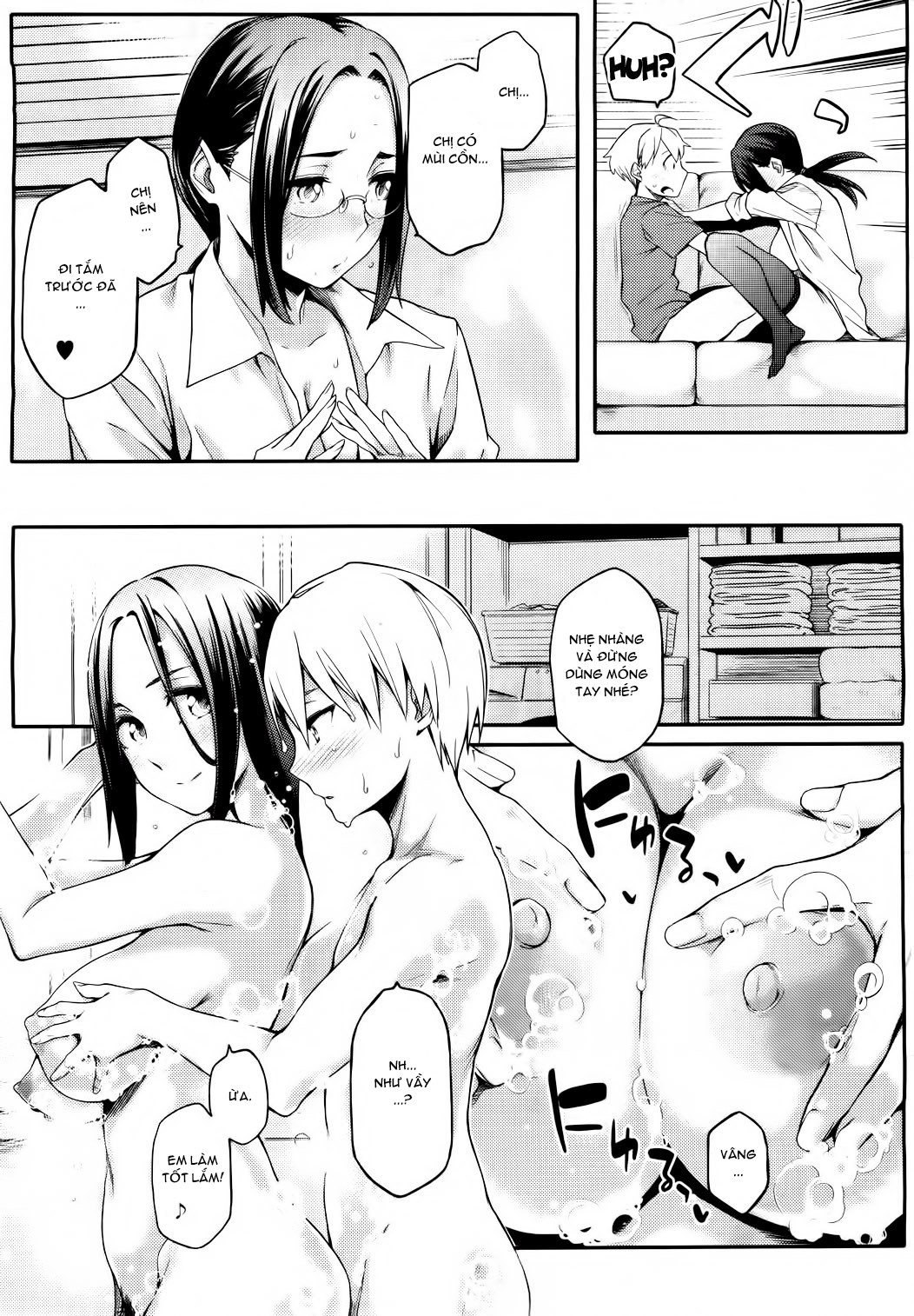 HentaiVN.net - Ảnh 11 - Younger Boyfriend [Toshishita Kareshi.] - Chap 4