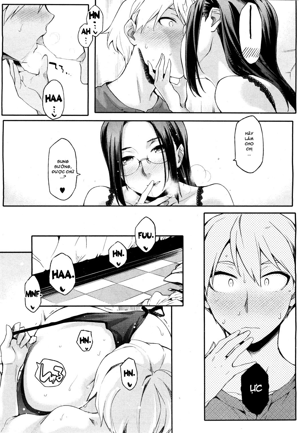 HentaiVN.net - Ảnh 17 - Younger Boyfriend [Toshishita Kareshi.] - Chap 4
