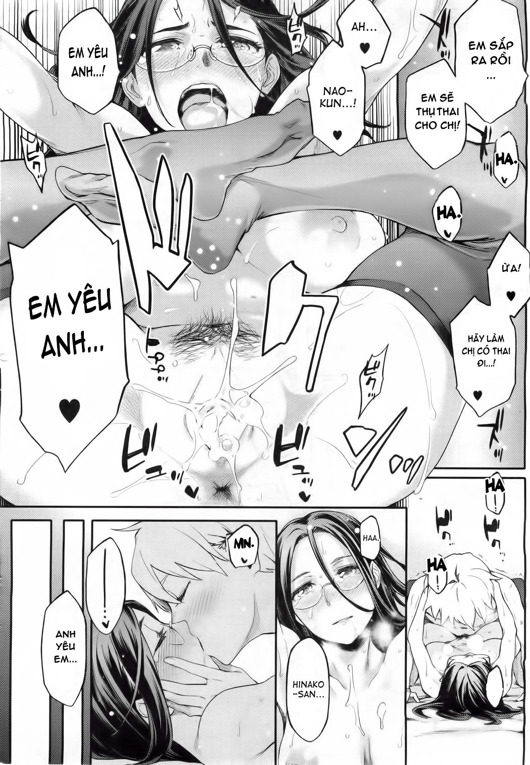 HentaiVN.net - Ảnh 26 - Younger Boyfriend [Toshishita Kareshi.] - Chap 4