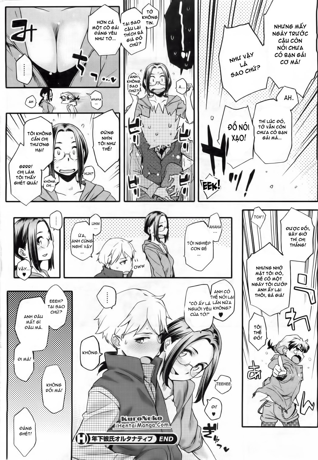 HentaiVN.net - Ảnh 28 - Younger Boyfriend [Toshishita Kareshi.] - Chap 4