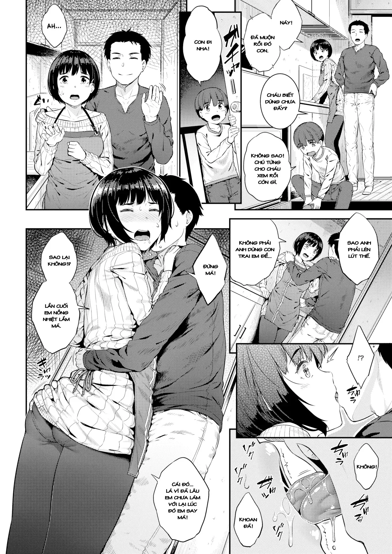 HentaiVN.net - Ảnh 5 - Bí mật của mẹ - Oneshot