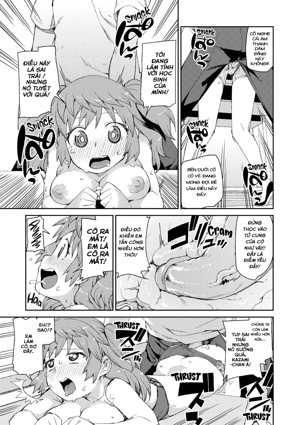 HentaiVN.net - Ảnh 18 - You'll be crazy about me! [Anh sẽ phát điên lên vì em!] - Chap 1 : Flunk the Writen, Ace the Practical