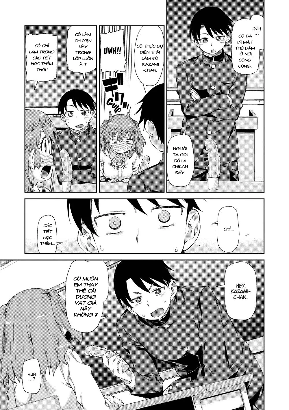 HentaiVN.net - Ảnh 8 - You'll be crazy about me! [Anh sẽ phát điên lên vì em!] - Chap 1 : Flunk the Writen, Ace the Practical
