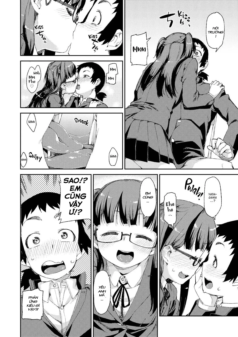 HentaiVN.net - Ảnh 12 - You'll be crazy about me! [Anh sẽ phát điên lên vì em!] - Chap 3 : Easy on the corrections!